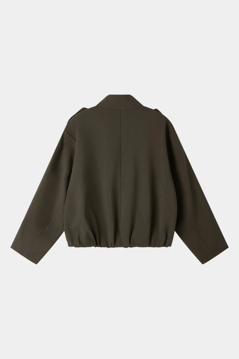 An image of a   34452 Cropped Trench Jacket by  Mirra Masa