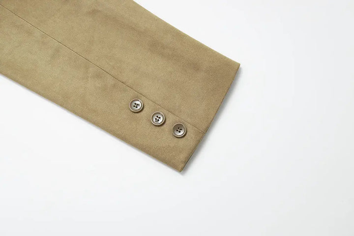 An image of a   34481 Urban Suede Jacket by  Mirra Masa