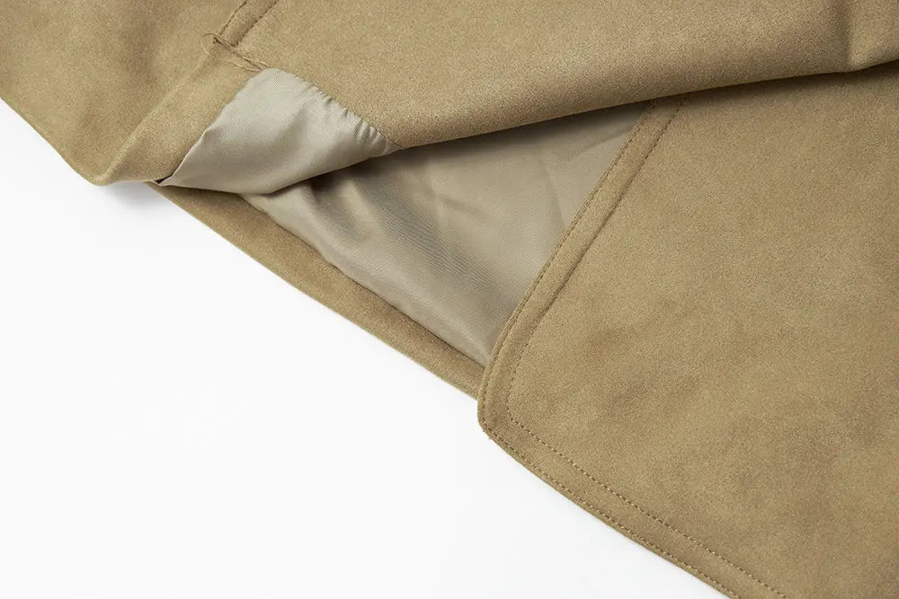 An image of a   34481 Urban Suede Jacket by  Mirra Masa