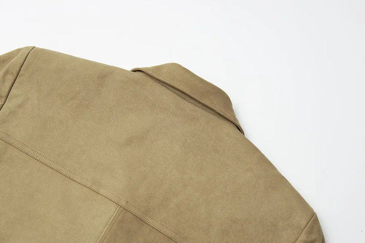 An image of a   34481 Urban Suede Jacket by  Mirra Masa