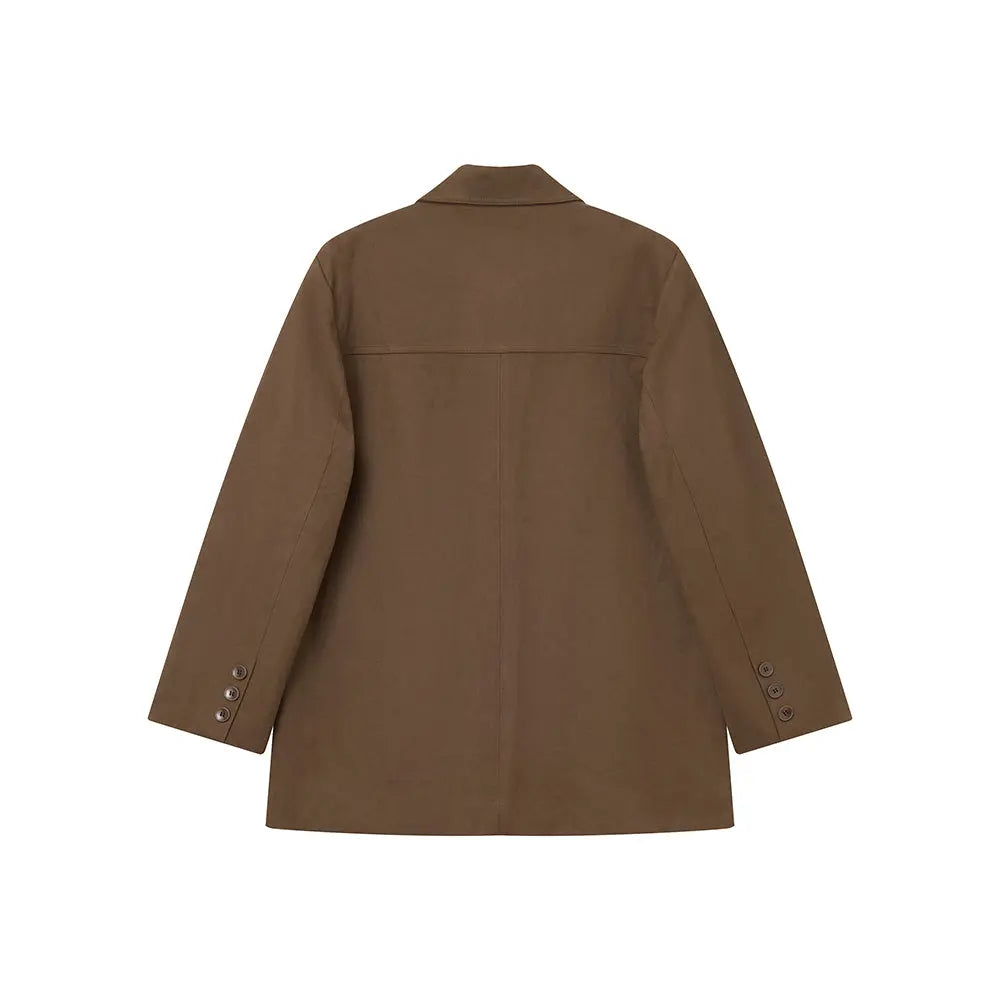 An image of a   34481 Urban Suede Jacket by  Mirra Masa