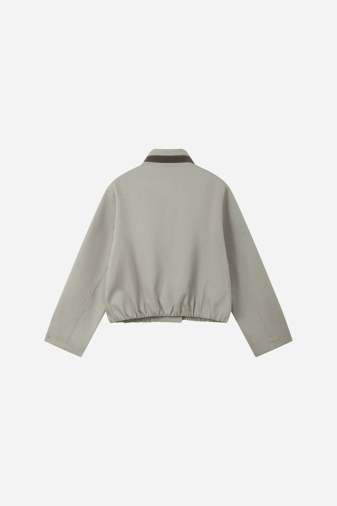 An image of a   34515 Cropped Trench Jacket by  Mirra Masa