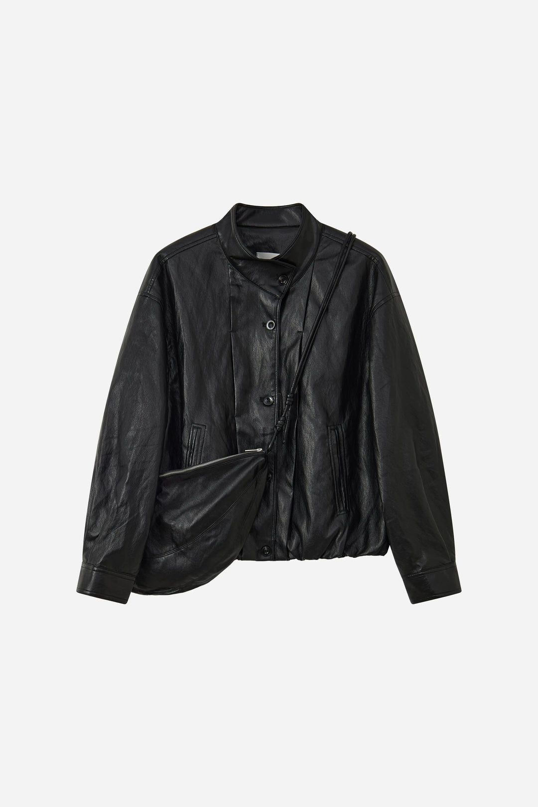 An image of a   34521 Bomber Jacket with Matching Bag by  Mirra Masa