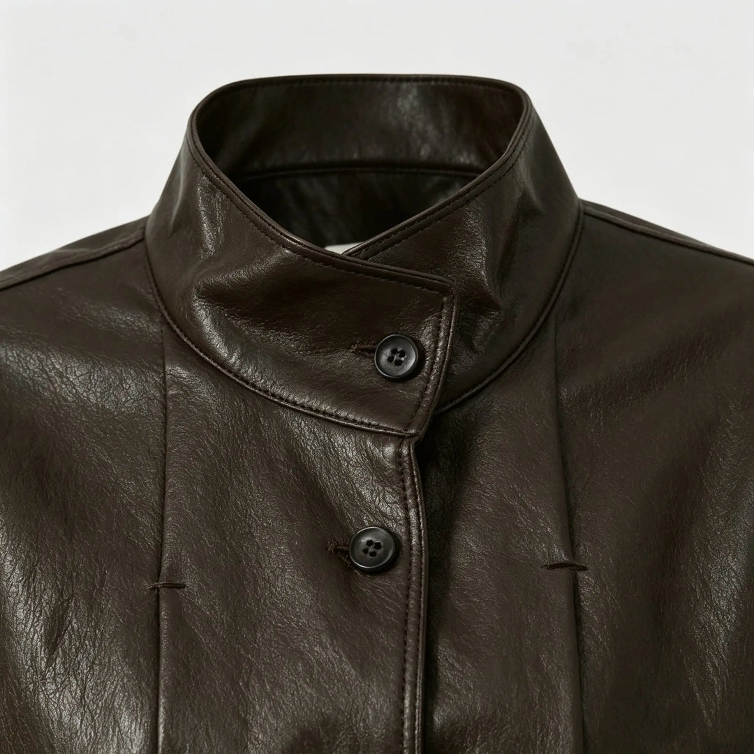 An image of a   34521 Bomber Jacket with Matching Bag by  Mirra Masa