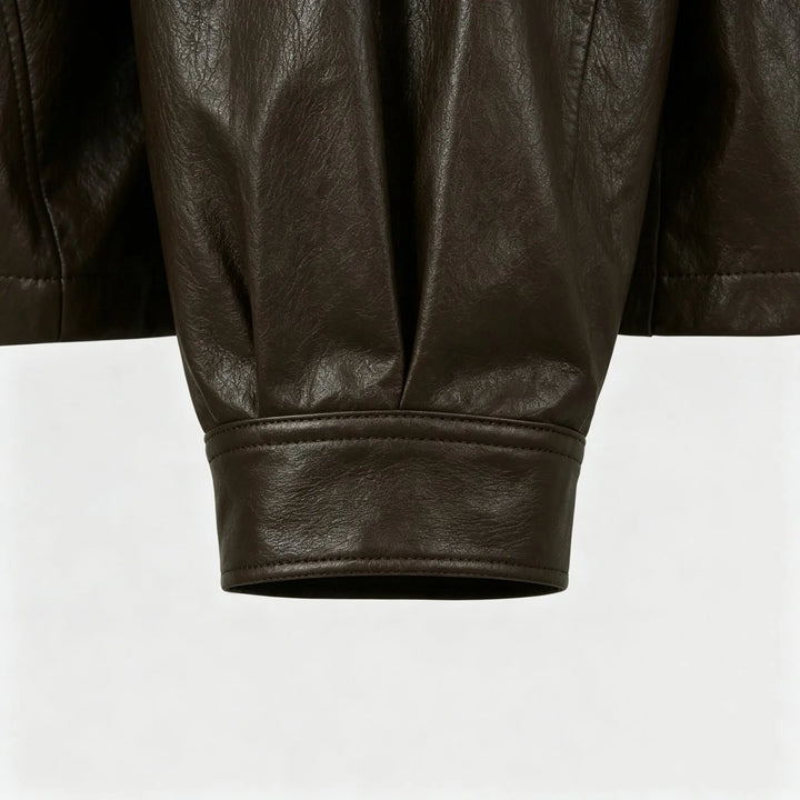 An image of a   34521 Bomber Jacket with Matching Bag by  Mirra Masa