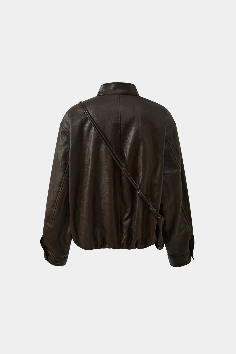 An image of a   34521 Bomber Jacket with Matching Bag by  Mirra Masa