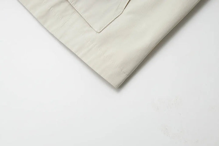 An image of a   34525 Cropped Two Tone Jacket by  Mirra Masa