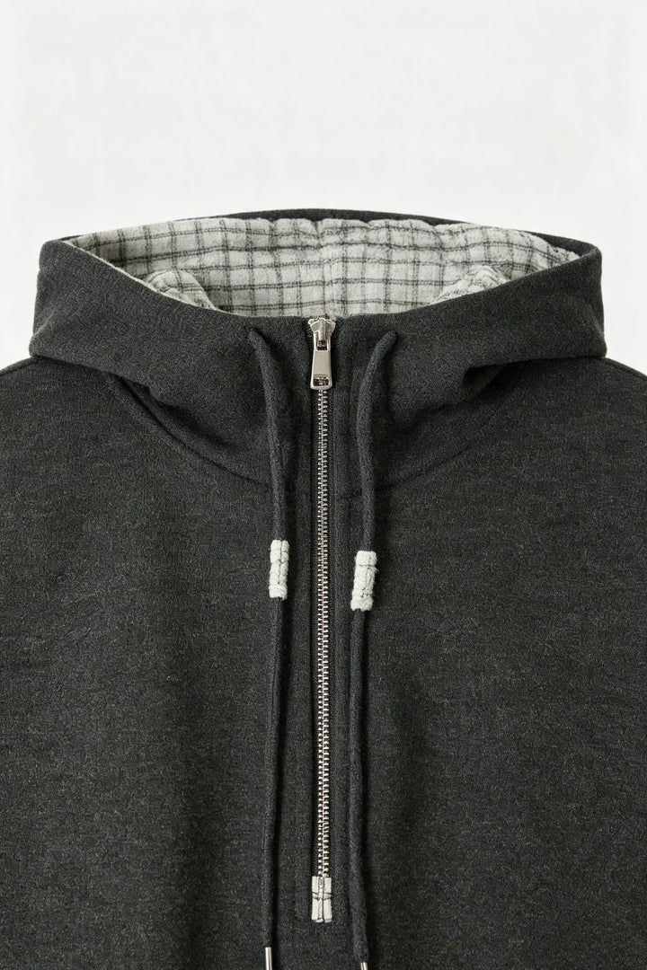 An image of a   34624 Half-Zip Hoodie by  Mirra Masa
