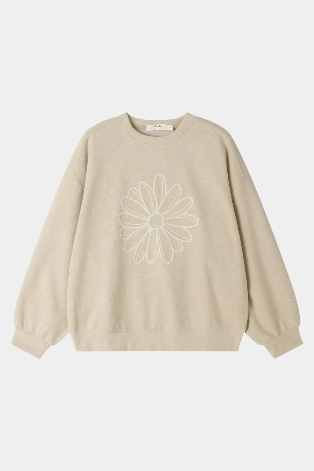 An image of a   34684 Embroidered Sweatshirt by  Mirra Masa
