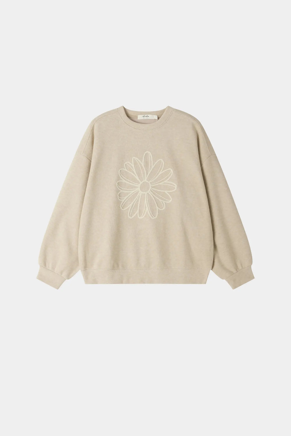 An image of a   34684 Embroidered Sweatshirt by  Mirra Masa
