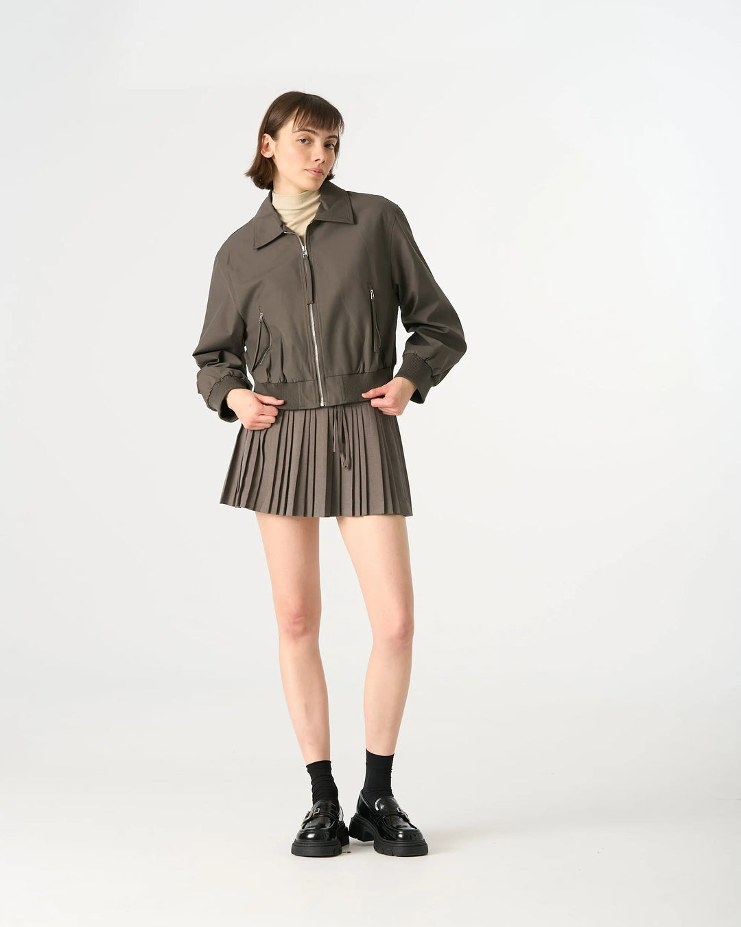 An image of a   34752 Zip Up Jacket by  Mirra Masa