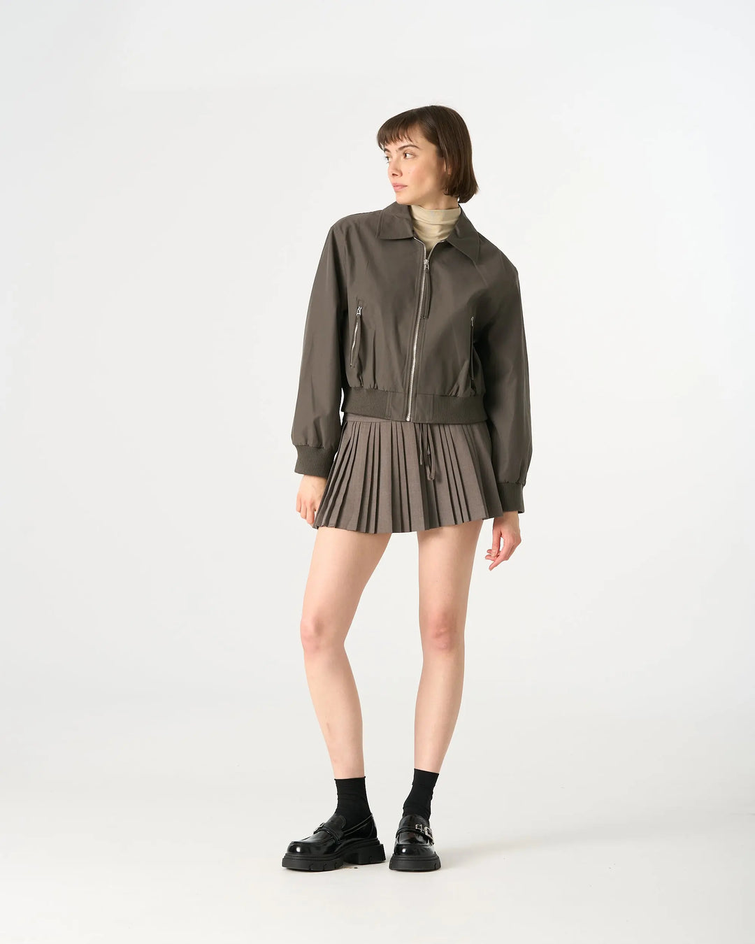 An image of a   34752 Zip Up Jacket by  Mirra Masa