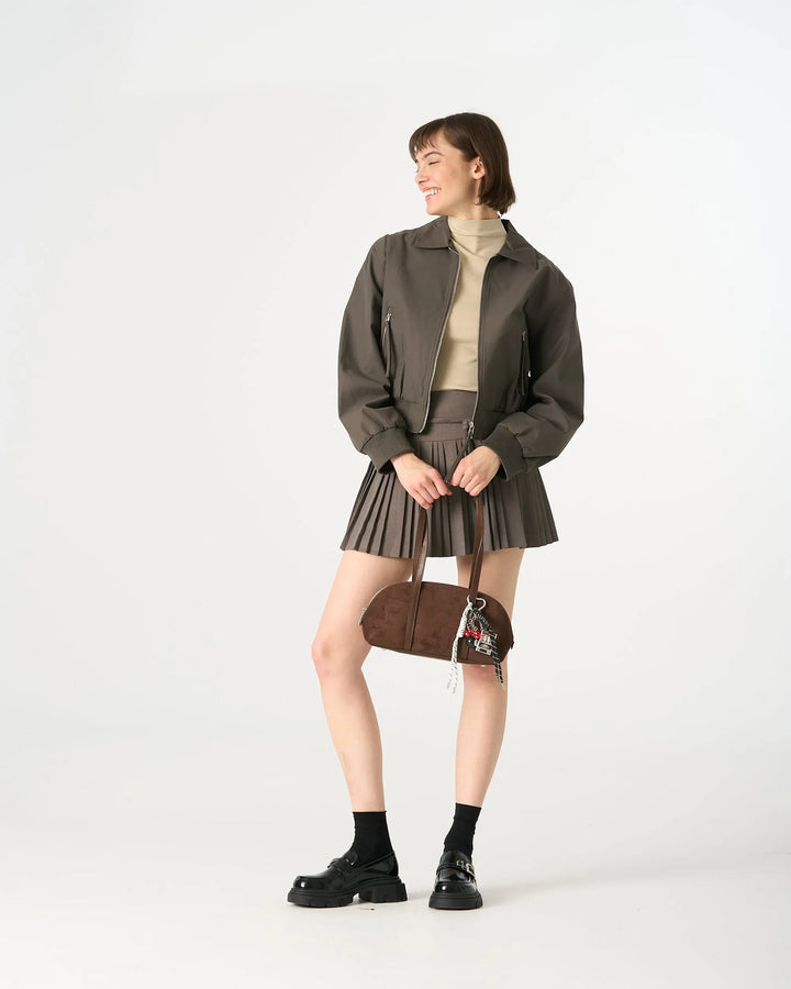 An image of a   34752 Zip Up Jacket by  Mirra Masa