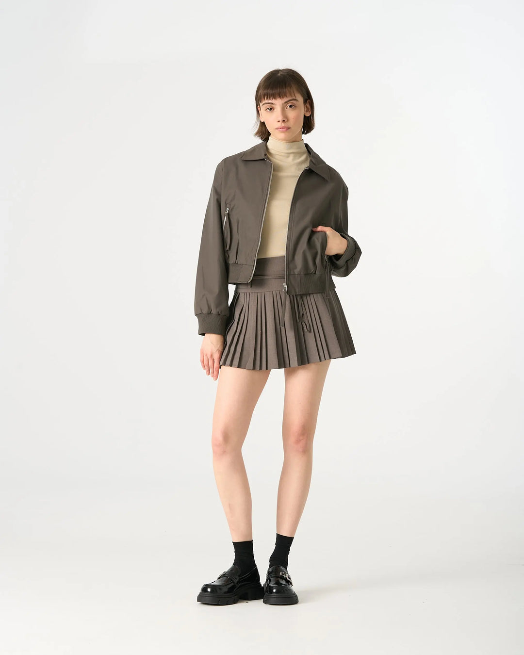 An image of a   34752 Zip Up Jacket by  Mirra Masa