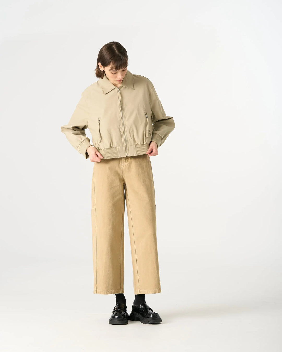 An image of a   34752 Zip Up Jacket by  Mirra Masa