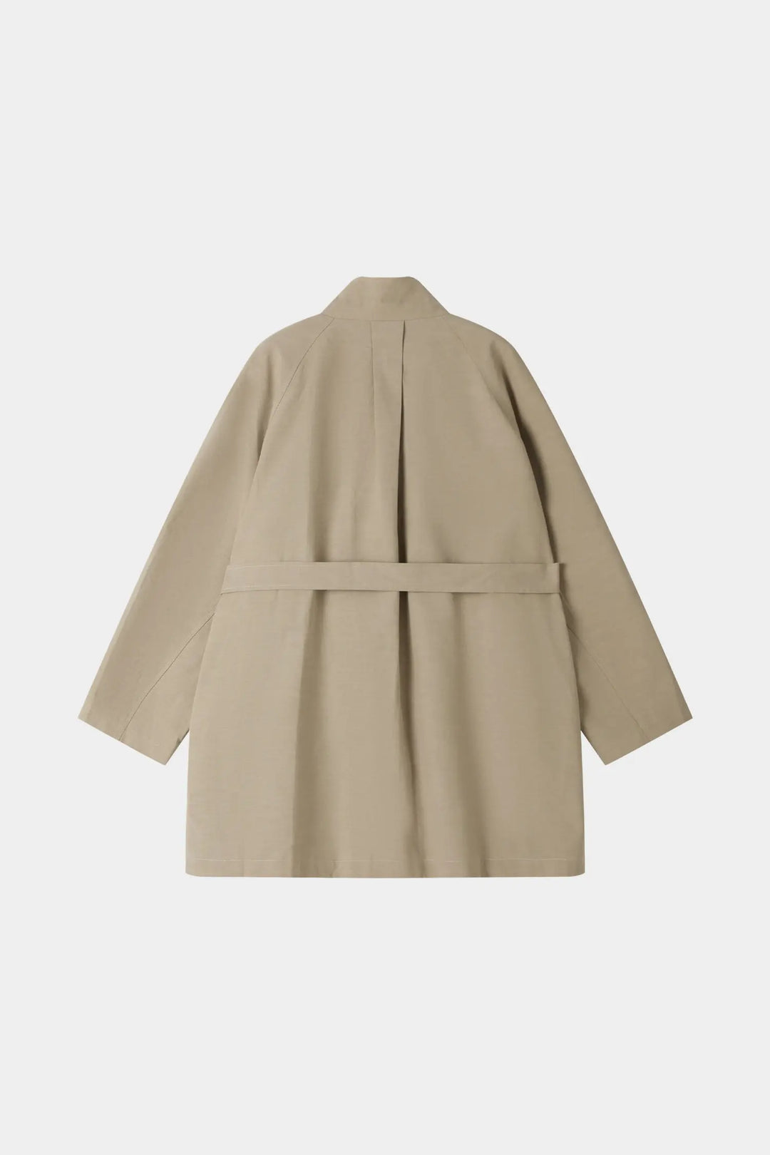 An image of a   34758 Sculpted trench coat by  Mirra Masa