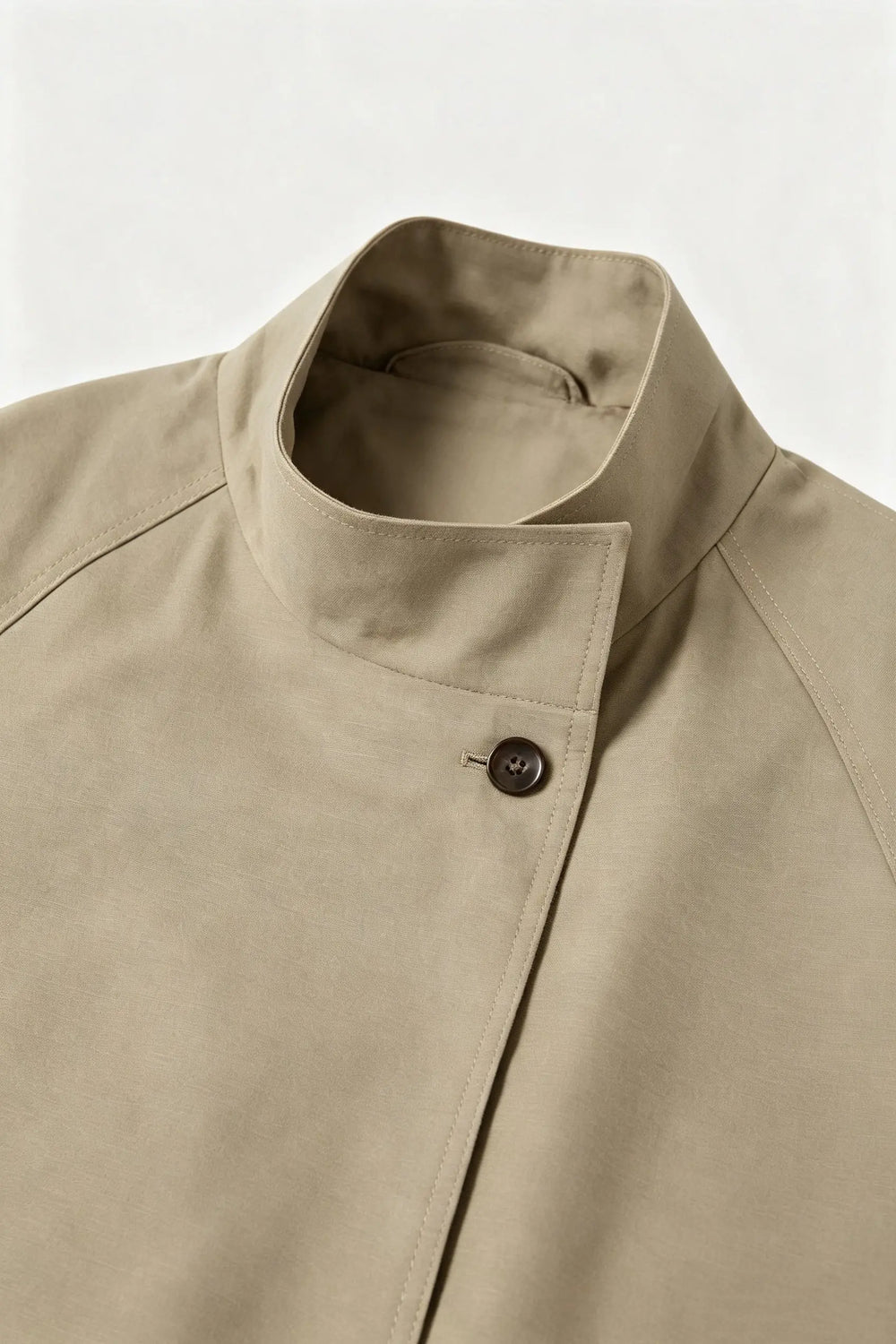 An image of a   34758 Sculpted trench coat by  Mirra Masa