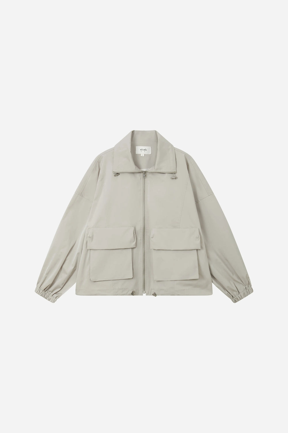An image of a   34796 Drawcord Blouson Jacket by  Mirra Masa
