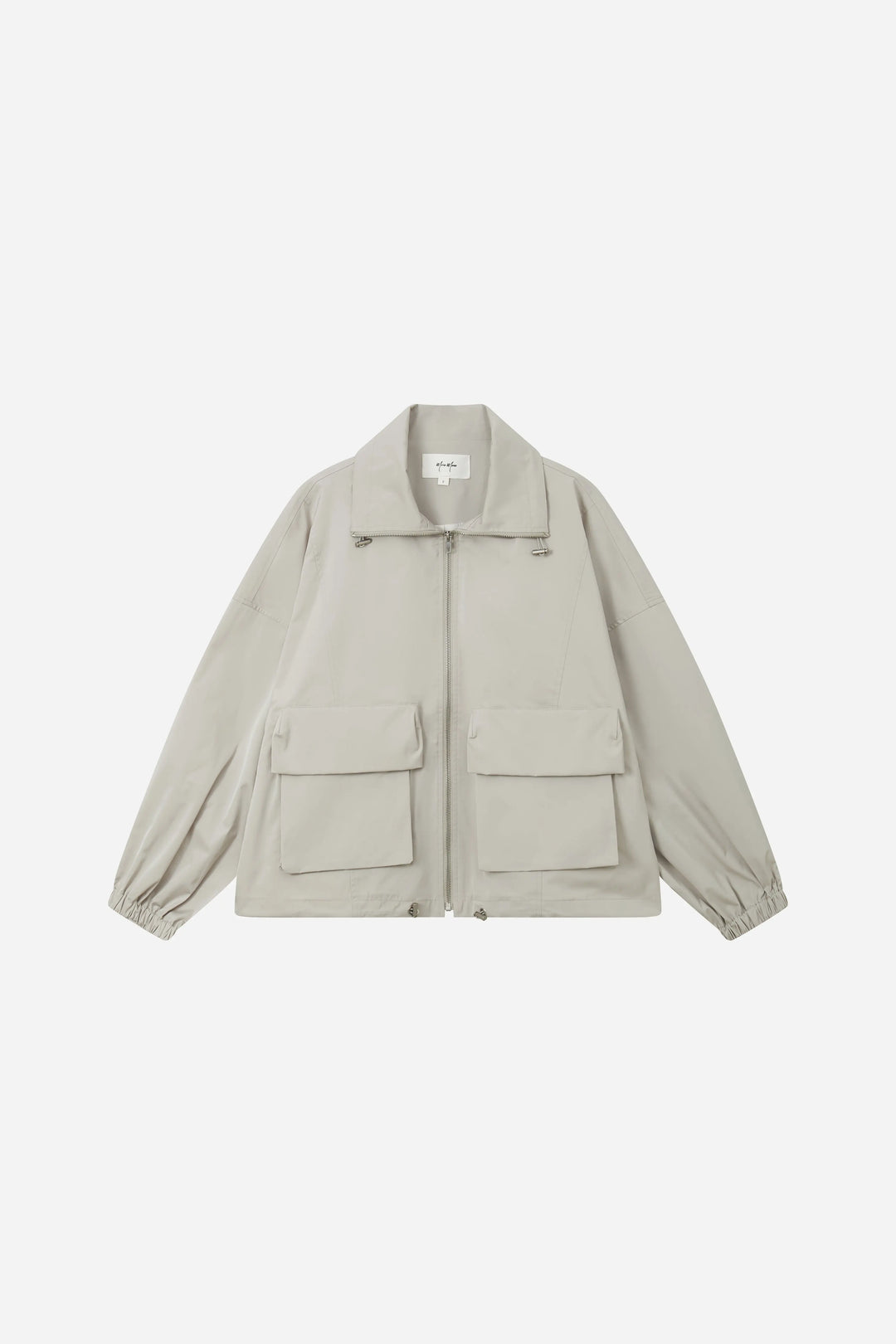 An image of a   34796 Drawcord Blouson Jacket by  Mirra Masa