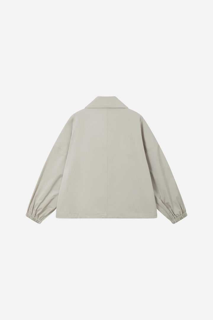 An image of a   34796 Drawcord Blouson Jacket by  Mirra Masa