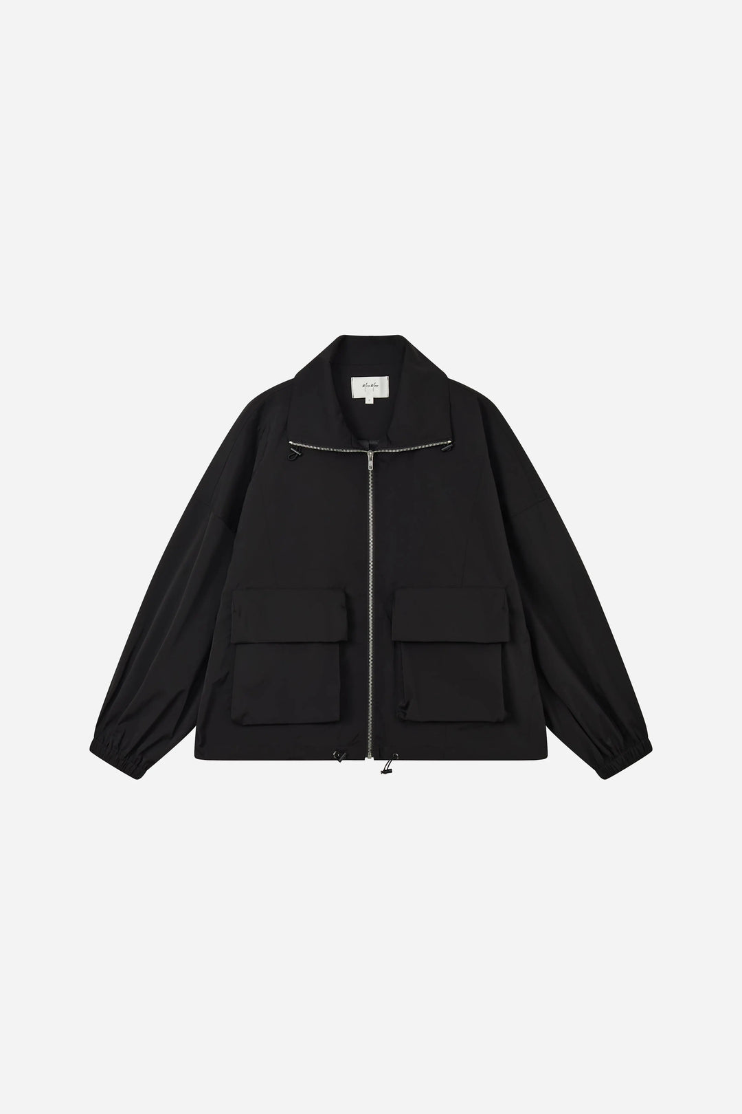 An image of a   34796 Drawcord Blouson Jacket by  Mirra Masa