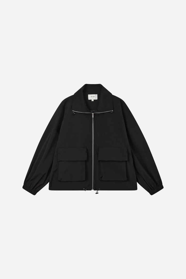 An image of a   34796 Drawcord Blouson Jacket by  Mirra Masa