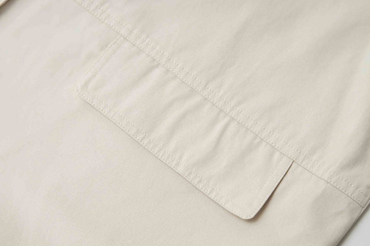 An image of a   34871 Cuffed Jacket with Detachable Collar by  Mirra Masa
