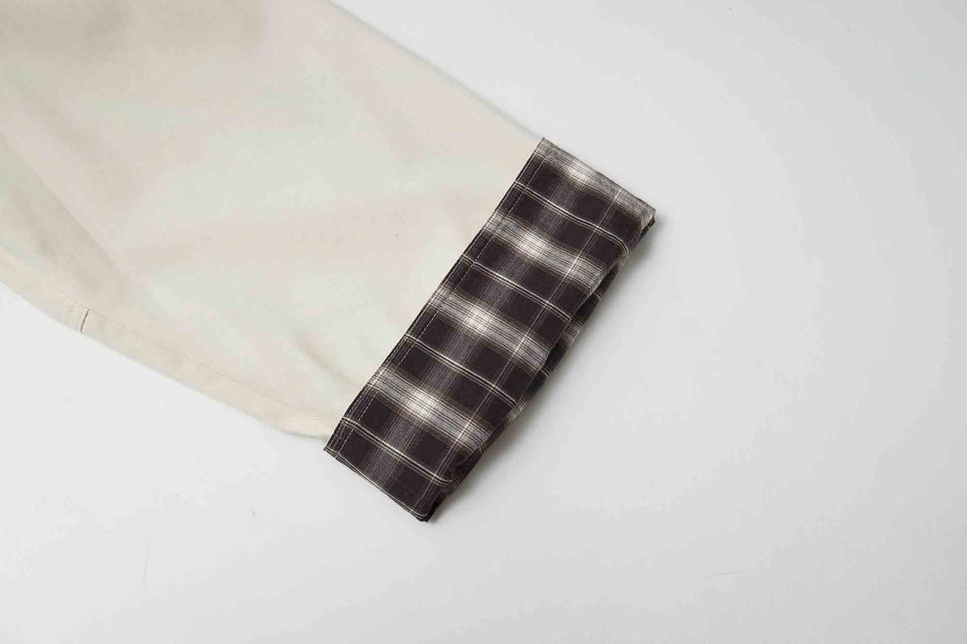 An image of a   34871 Cuffed Jacket with Detachable Collar by  Mirra Masa