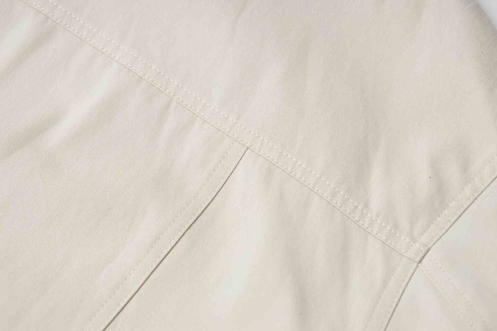 An image of a   34871 Cuffed Jacket with Detachable Collar by  Mirra Masa