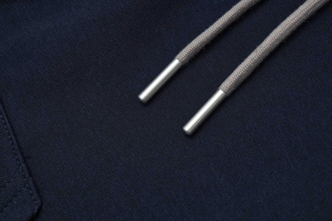 An image of a   34874 Drawstring Zip-Up Hoodie by  Mirra Masa