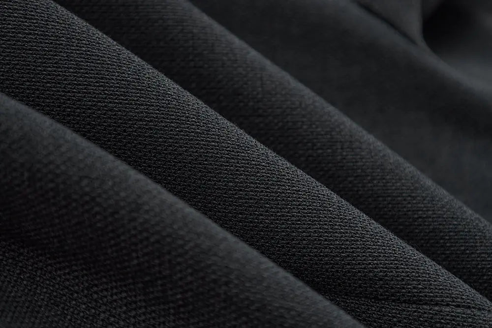 An image of a   34951 Minimalist Cropped Knit Blazer by  Mirra Masa