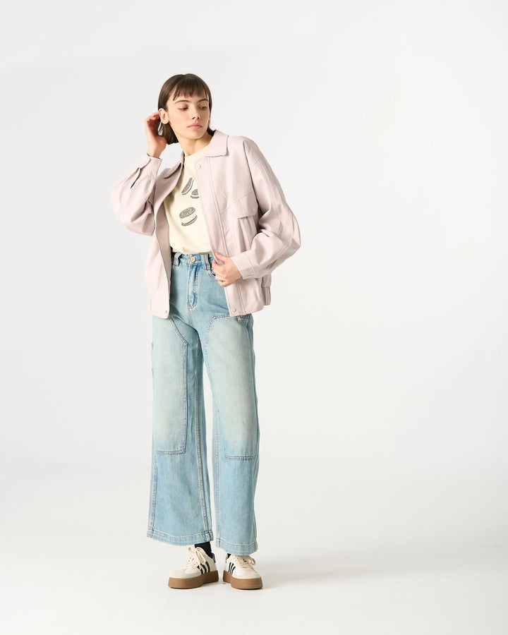 An image of a   3495C Straight Leg Jeans by  Mirra Masa