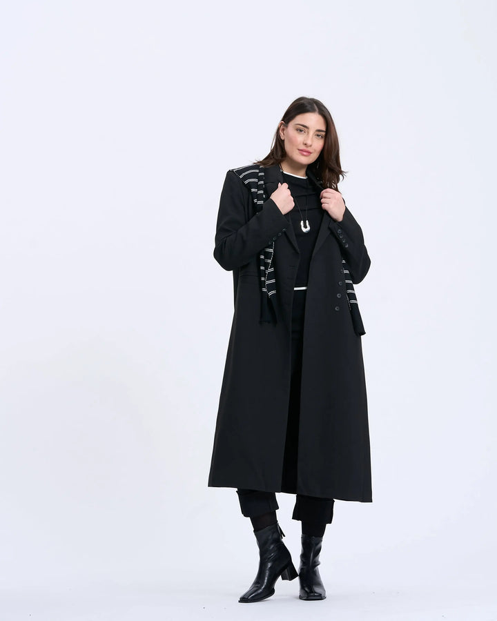 An image of a   3934Q Icon Blazer Trench by  Mirra Masa