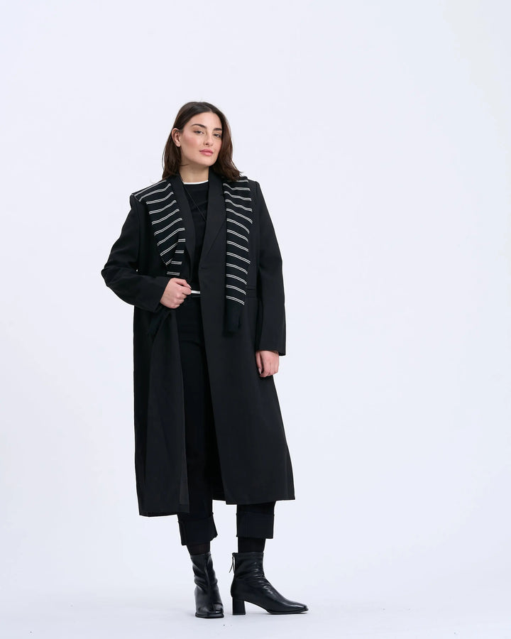 An image of a   3934Q Icon Blazer Trench by  Mirra Masa