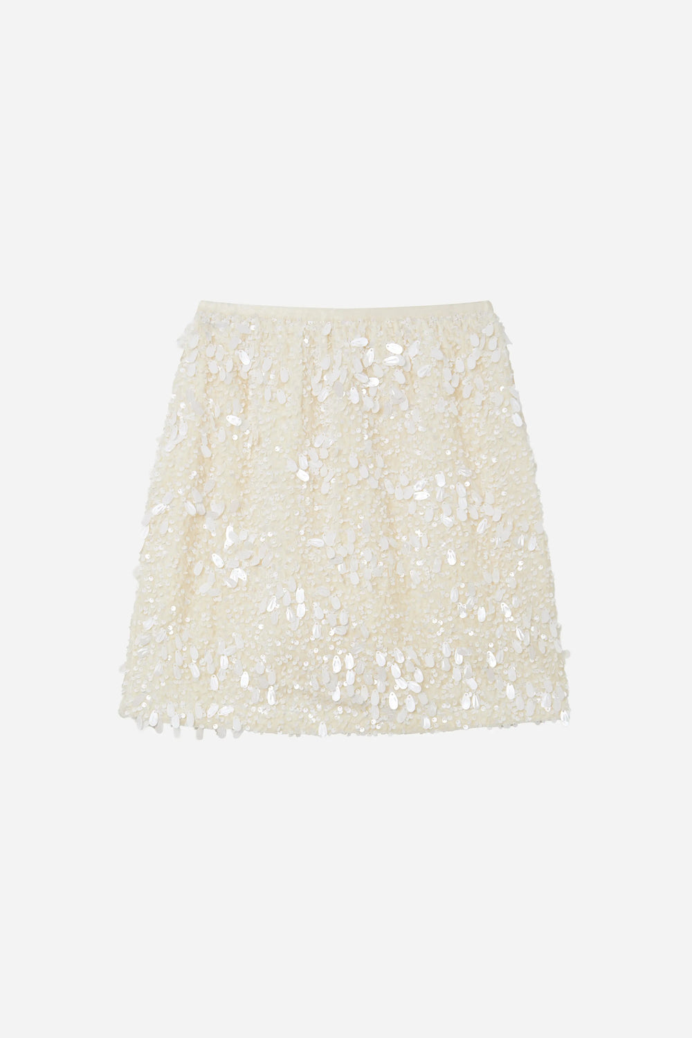 An image of a   40763 Sequin Mini Skirt by  Mirra Masa