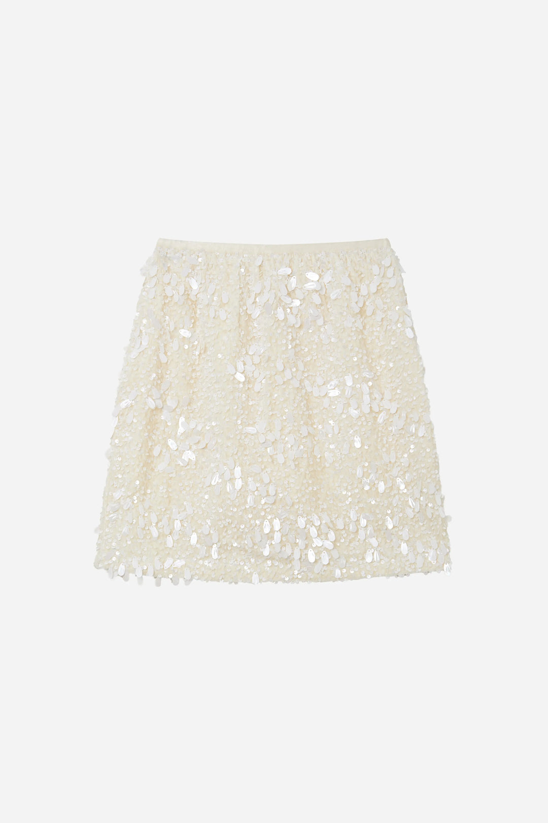 An image of a   40763 Sequin Mini Skirt by  Mirra Masa