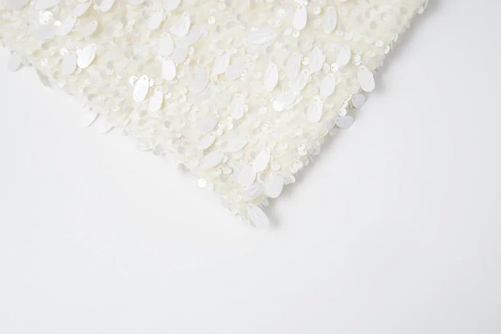 An image of a   40763 Sequin Mini Skirt by  Mirra Masa