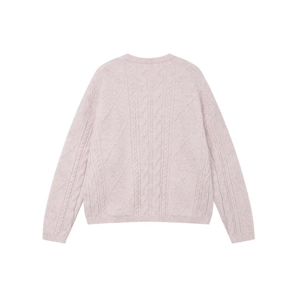 An image of a   41067 Cable Knit Pullover Sweater by  Mirra Masa