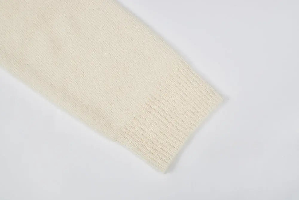 An image of a   41093 Kitten Crewneck Wool Sweater by  Mirra Masa