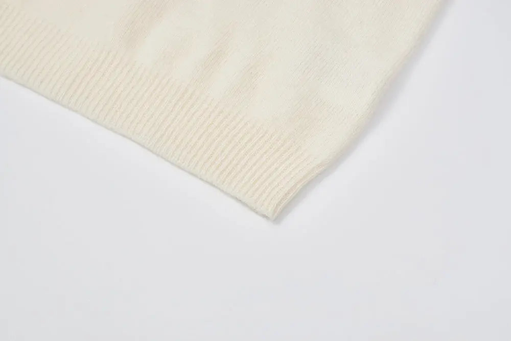 An image of a   41093 Kitten Crewneck Wool Sweater by  Mirra Masa