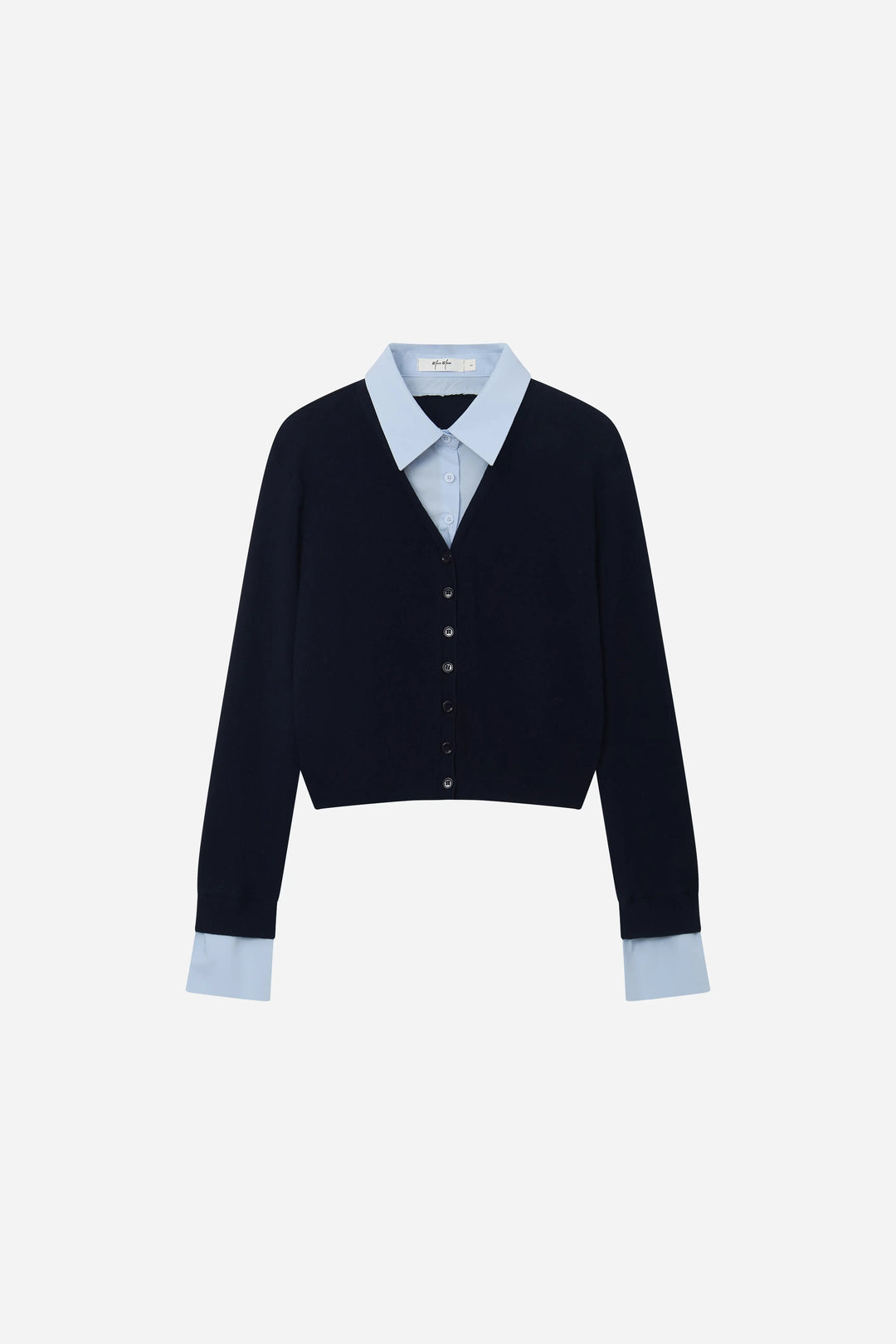 An image of a   41097 Collared Layering Sweater by  Mirra Masa