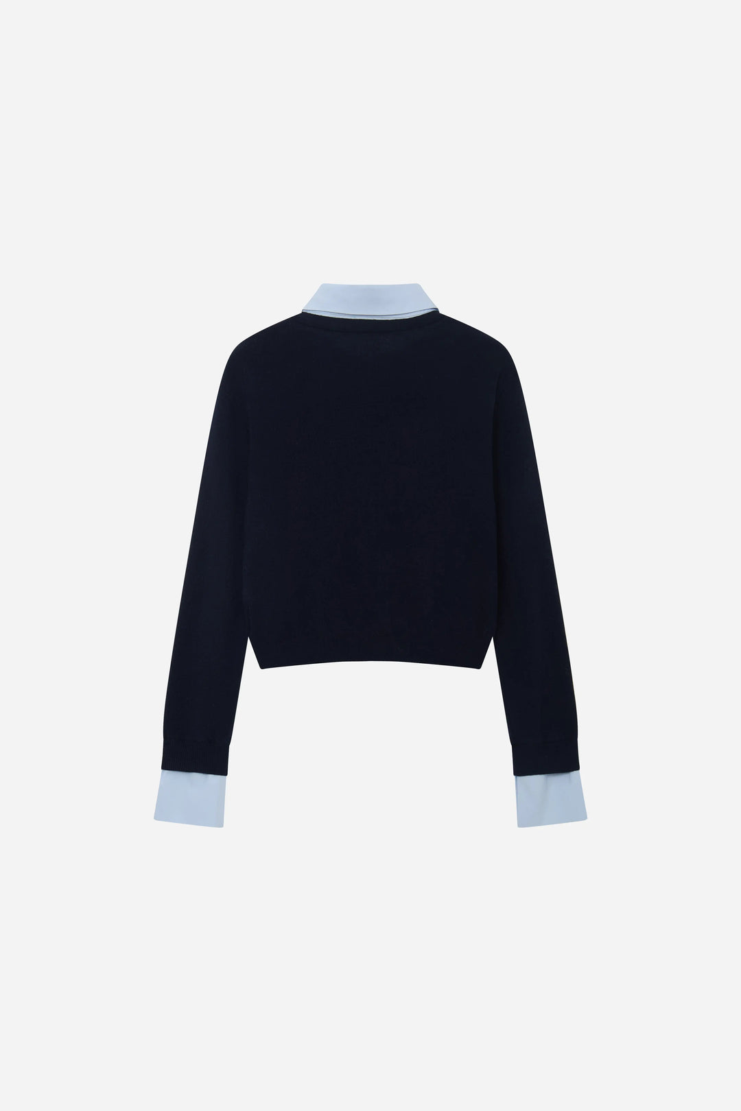 An image of a   41097 Collared Layering Sweater by  Mirra Masa