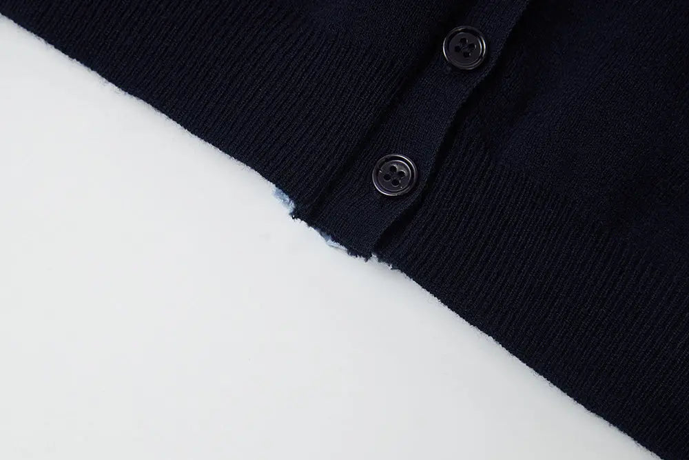 An image of a   41097 Collared Layering Sweater by  Mirra Masa