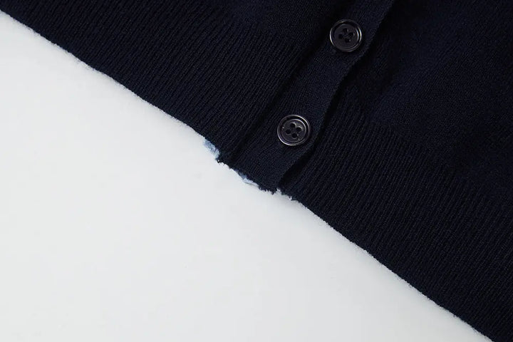 An image of a   41097 Collared Layering Sweater by  Mirra Masa