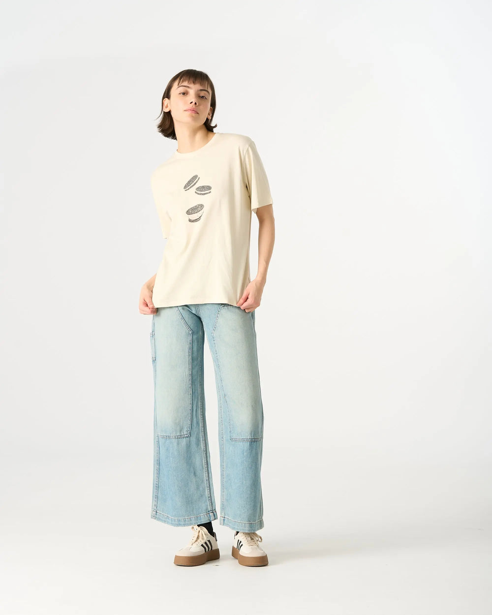 An image of a   41125 Short-Sleeve Graphic Shirt by  Mirra Masa