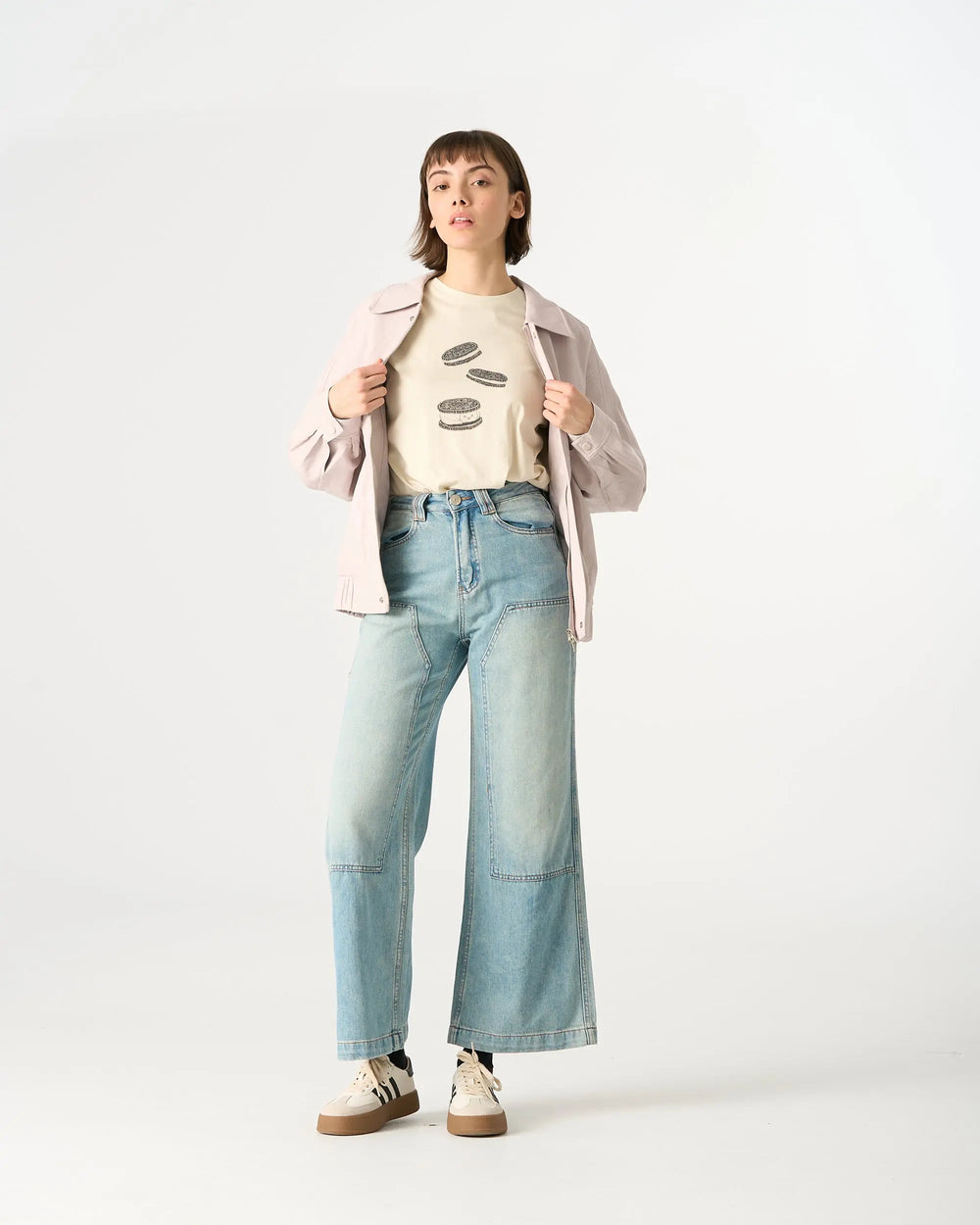 An image of a   41125 Short-Sleeve Graphic Shirt by  Mirra Masa