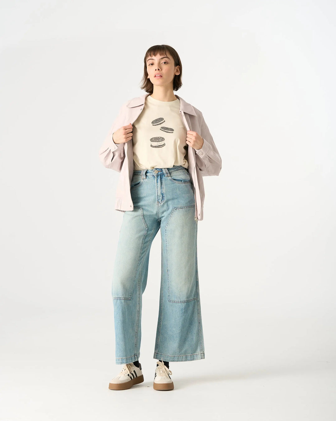 An image of a   41125 Short-Sleeve Graphic Shirt by  Mirra Masa