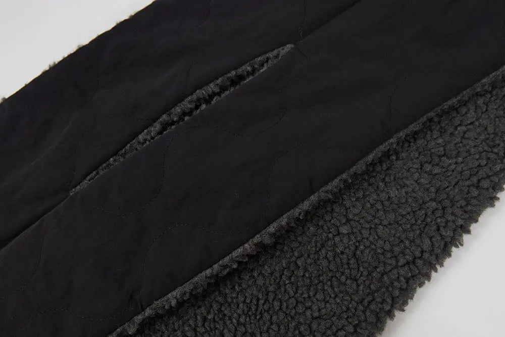 An image of a   41150 Quilted Jacket with Scarf by  Mirra Masa