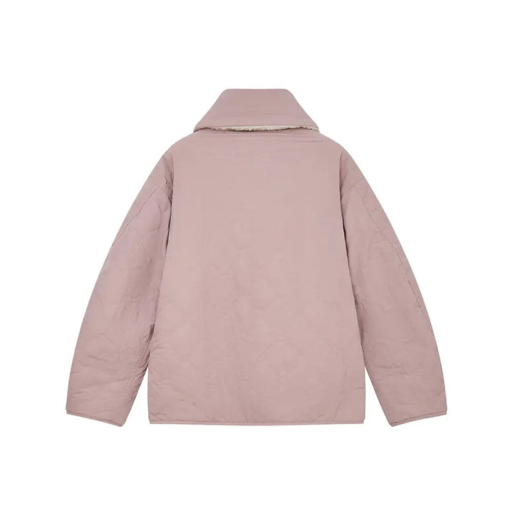 An image of a   41150 Quilted Jacket with Scarf by  Mirra Masa