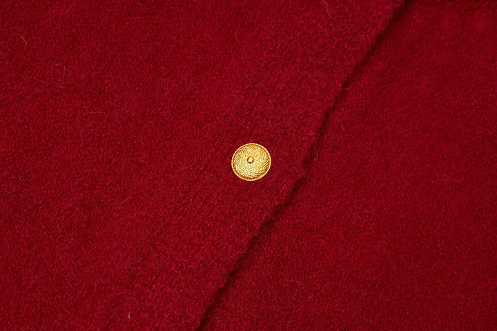 An image of a   41245 Crewneck Cardigan by  Mirra Masa